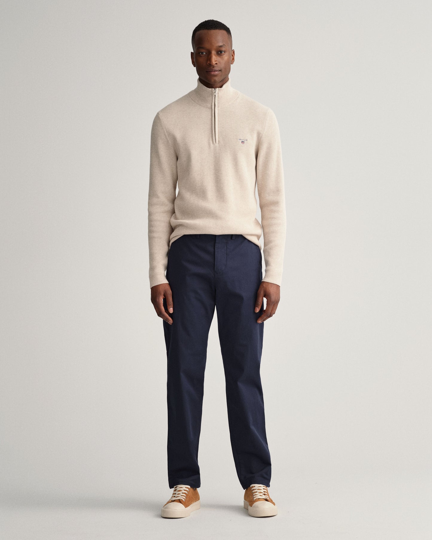Marine Regular Gant Twill Chinos