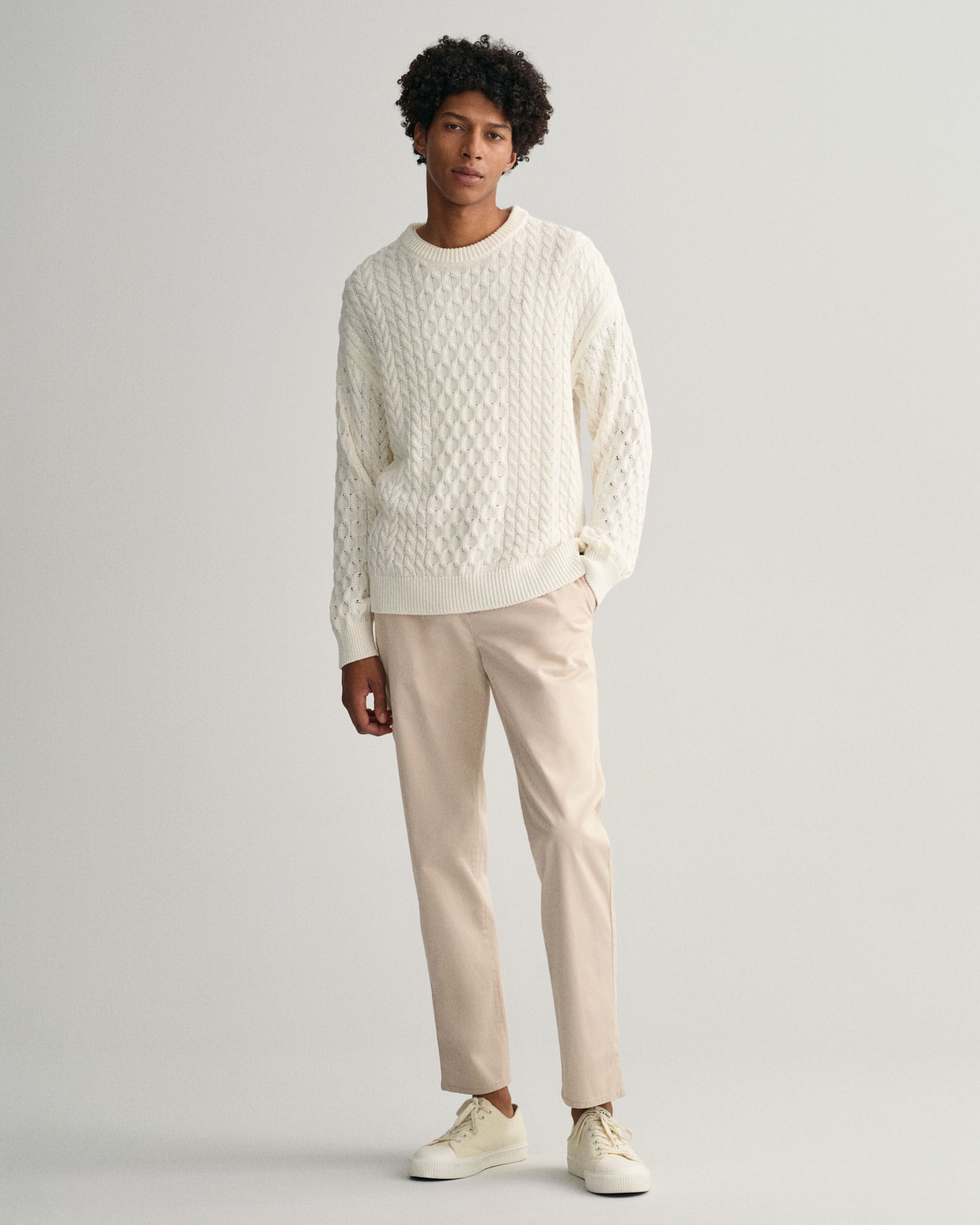 Putty Regular Gant Twill Chinos