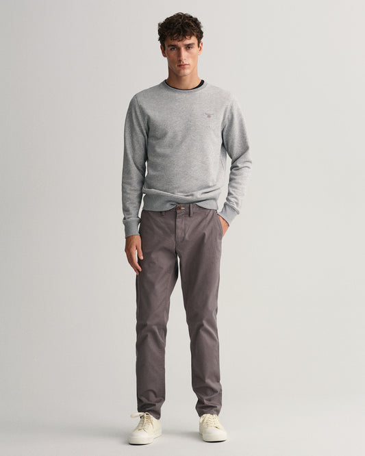 Graphite Gant  Slim Twill Chinos